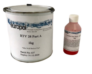 RTV 1kg Silicone Rubber Kit