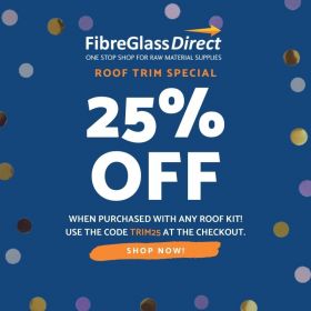 25% discount on roof trims when purchased with a roof kit. Code: TRIM25